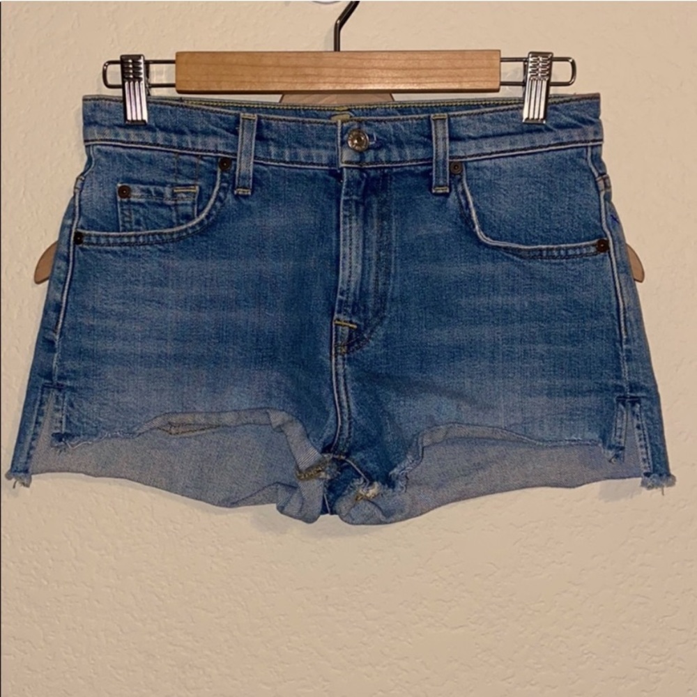 7 For All Mankind Jean Shorts